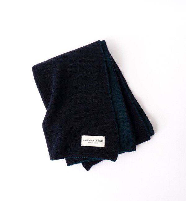 NOLLEY'S goodman「【Johnstons of Elgin/ジョンストンズ・オブ・エルガン】HAA03131 KNITTED SCARF TUBULAR 35」|ストール|