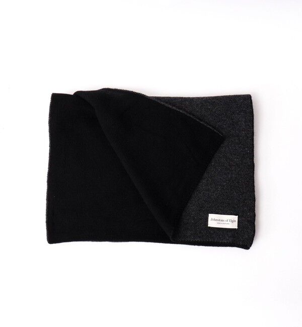 NOLLEY'S goodman「【Johnstons of Elgin/ジョンストンズ・オブ・エルガン】HAA03131 KNITTED SCARF TUBULAR 35」|ストール|