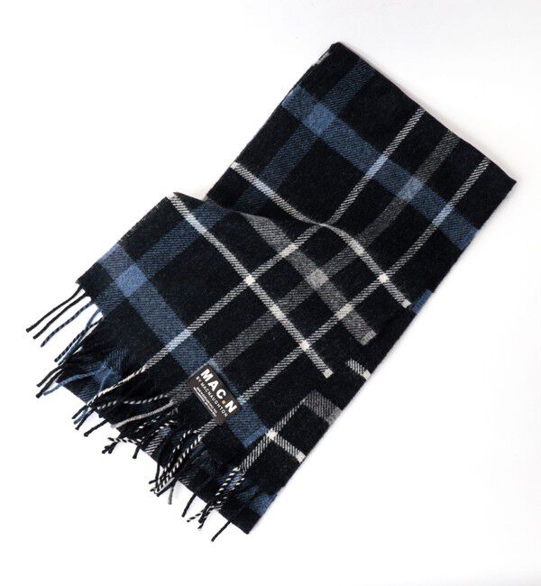 NOLLEY'S goodman「【MAC.N/マックエヌ】Lambswool Inchfad Scarf 25」|ストール|