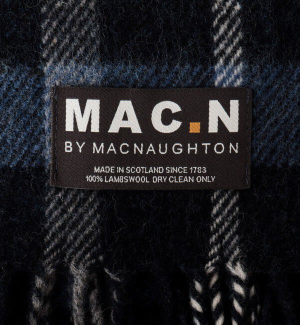 NOLLEY'S goodman「【MAC.N/マックエヌ】Lambswool Inchfad Scarf 25」|ストール|