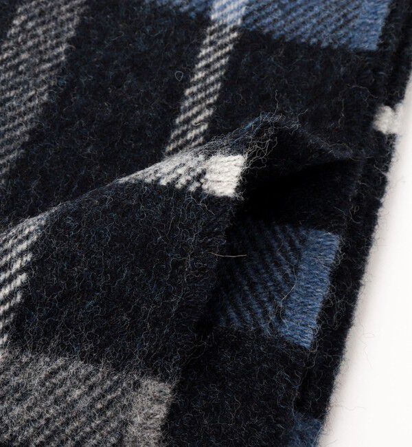 NOLLEY'S goodman「【MAC.N/マックエヌ】Lambswool Inchfad Scarf 25」|ストール|