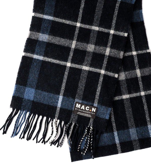 NOLLEY'S goodman「【MAC.N/マックエヌ】Lambswool Inchfad Scarf 25」|ストール|
