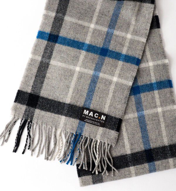 NOLLEY'S goodman「【MAC.N/マックエヌ】Lambswool Inchfad Scarf 25」|ストール|