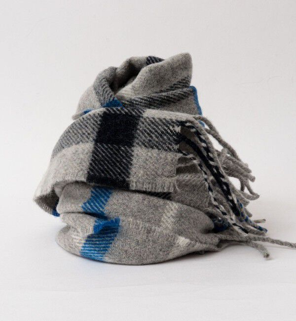 NOLLEY'S goodman「【MAC.N/マックエヌ】Lambswool Inchfad Scarf 25」|ストール|