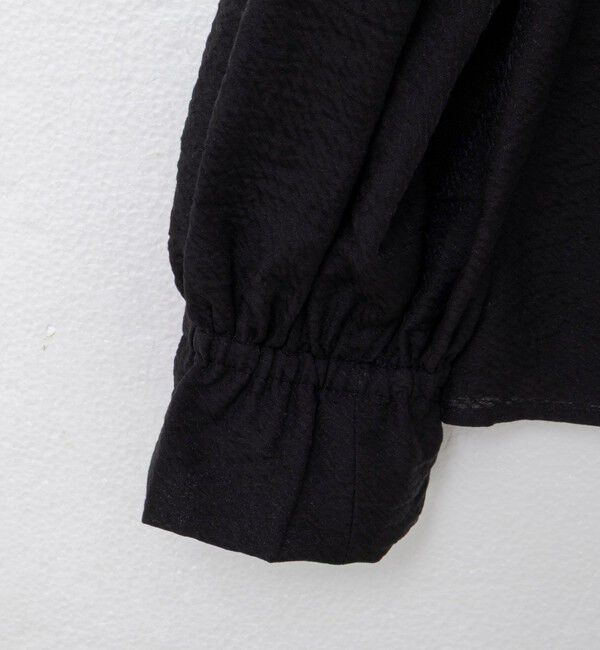 NOLLEY'S「ウォッシャブルシアーボウタイ2WAYブラウス」|シャツ・ブラウス|