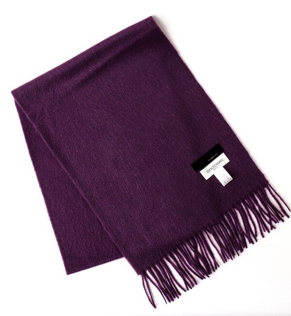 NOLLEY'S goodman「カシミヤマフラー30」|マフラー|パープル