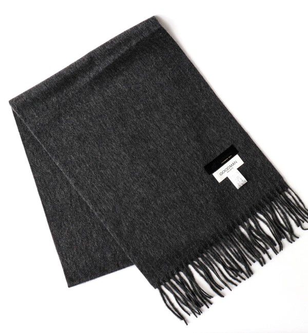 NOLLEY'S goodman「カシミヤマフラー30」|マフラー|チャコールグレー