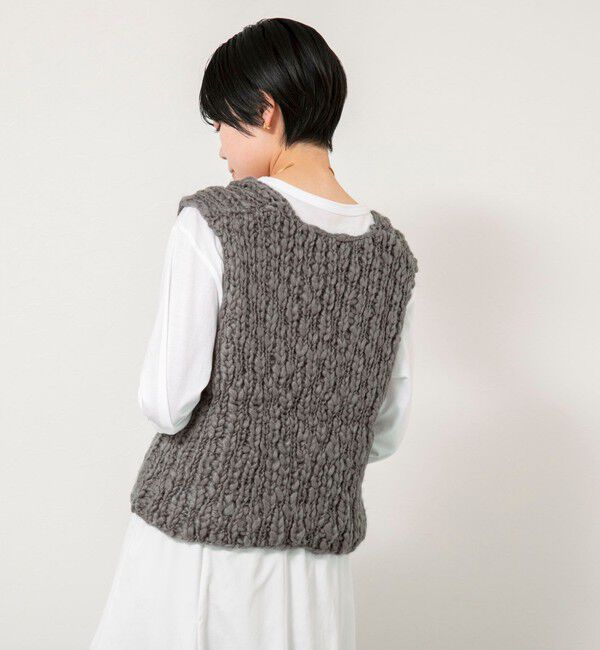 NOLLEY'S「Vネックニットベスト」|ニット・セーター|
