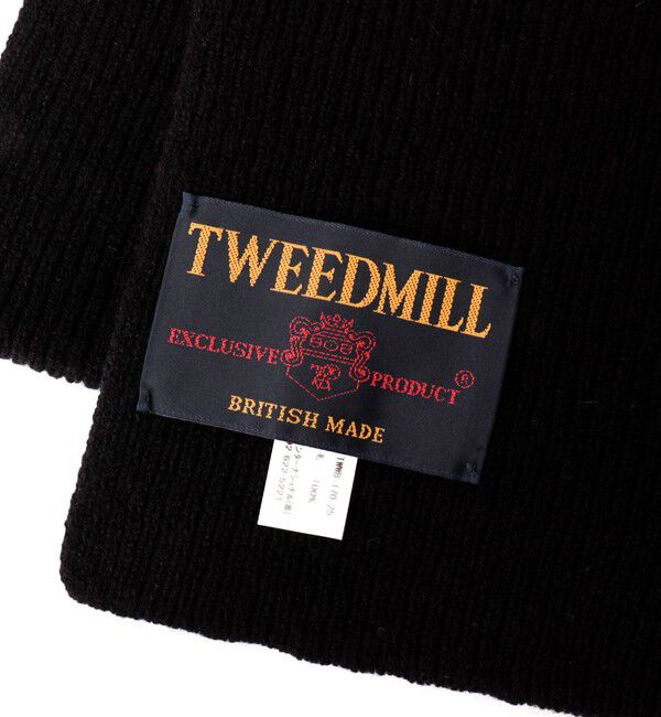 NOLLEY'S goodman「【TWEEDMILL/ツイードミル】別注ウールリブマフラー25」|マフラー|
