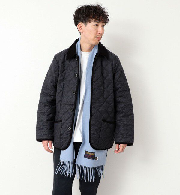 NOLLEY'S goodman「【TWEEDMILL/ツイードミル】Lambswool Muffler Solid 25」|マフラー|