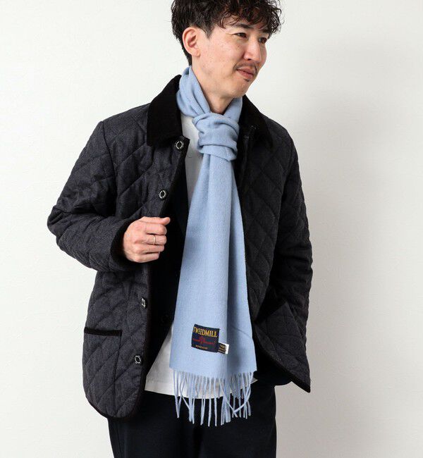 NOLLEY'S goodman「【TWEEDMILL/ツイードミル】Lambswool Muffler Solid 25」|マフラー|