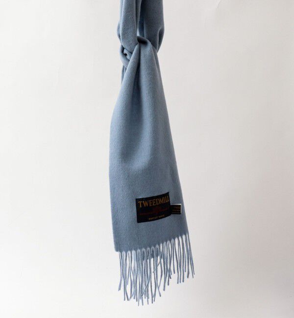NOLLEY'S goodman「【TWEEDMILL/ツイードミル】Lambswool Muffler Solid 25」|マフラー|
