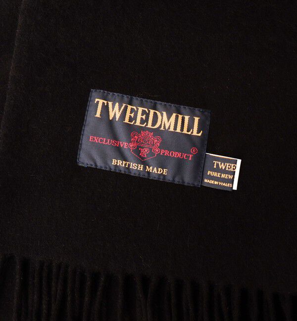 NOLLEY'S goodman「【TWEEDMILL/ツイードミル】Lambswool Muffler Solid 25」|マフラー|