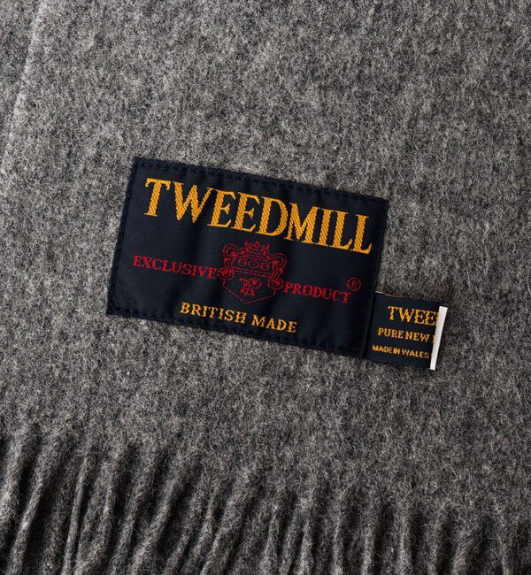 NOLLEY'S goodman「【TWEEDMILL/ツイードミル】Lambswool Muffler Solid 25」|マフラー|