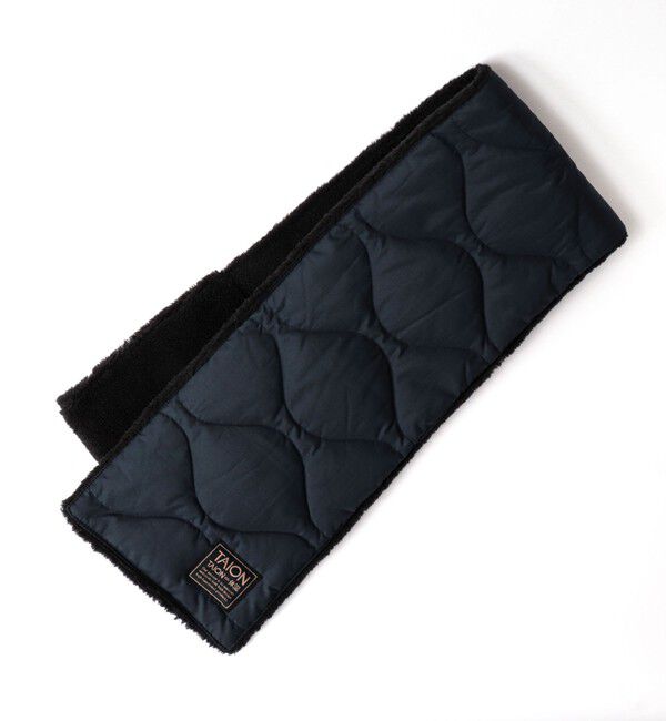 NOLLEY'S goodman「【TAION / タイオン】MILITARY R/S DOWN SCARF 17」|マフラー|