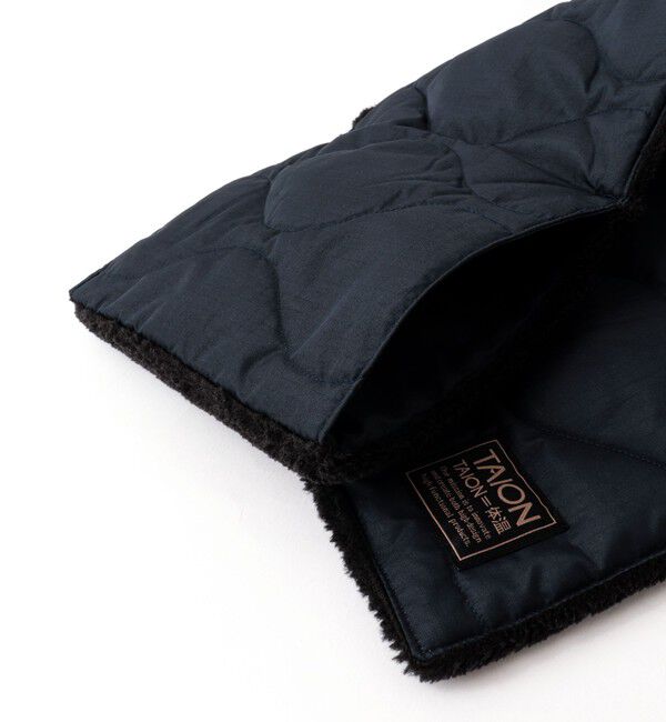 NOLLEY'S goodman「【TAION / タイオン】MILITARY R/S DOWN SCARF 17」|マフラー|