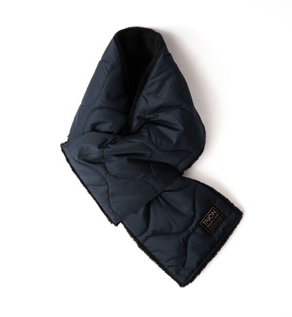 NOLLEY'S goodman「【TAION / タイオン】MILITARY R/S DOWN SCARF 17」|マフラー|