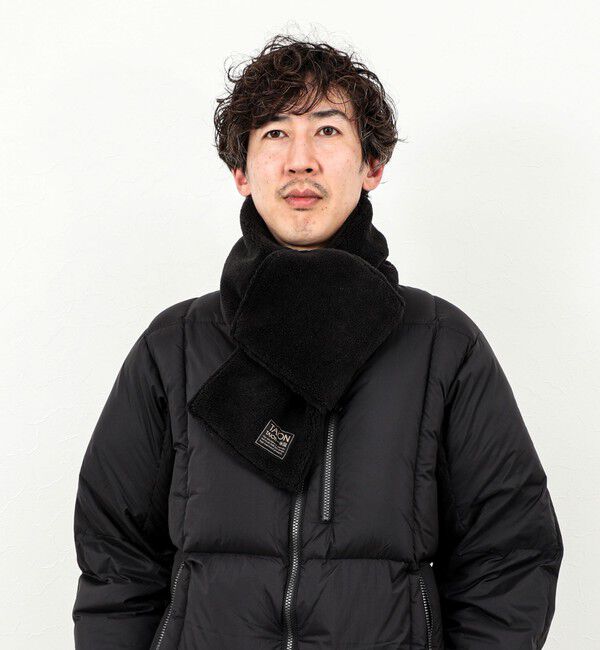 NOLLEY'S goodman「【TAION / タイオン】MILITARY R/S DOWN SCARF 17」|マフラー|