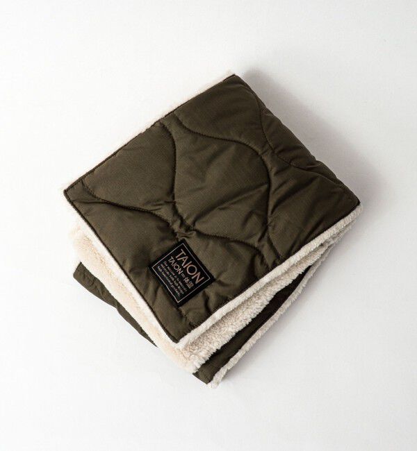 NOLLEY'S goodman「【TAION / タイオン】MILITARY R/S DOWN SCARF 17」|マフラー|