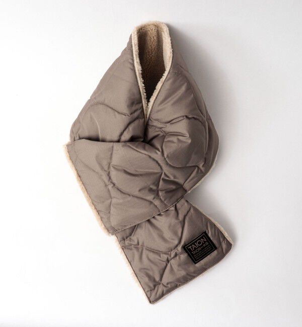 NOLLEY'S goodman「【TAION / タイオン】MILITARY R/S DOWN SCARF 17」|マフラー|
