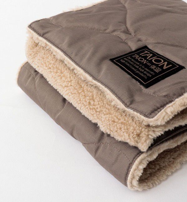 NOLLEY'S goodman「【TAION / タイオン】MILITARY R/S DOWN SCARF 17」|マフラー|