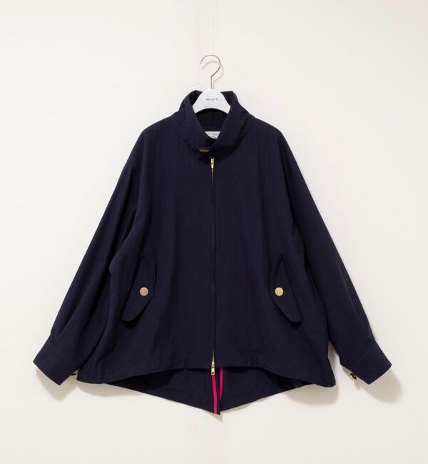 NOLLEY'S「NMPウォッシャブルスウィングトップブルゾン」|ブルゾン・スタジャン|