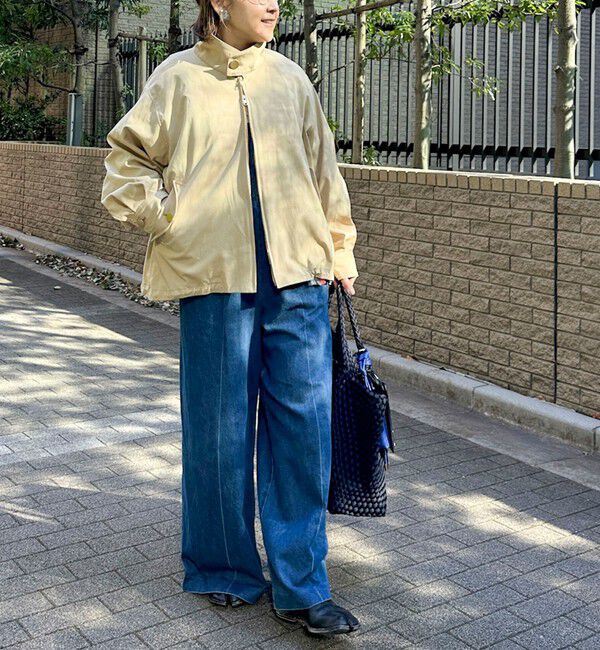 NOLLEY'S「NMPウォッシャブルスウィングトップブルゾン」|ブルゾン・スタジャン|