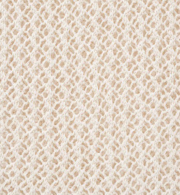 NOLLEY'S「《手洗い可能》ペーパーヤーンメッシュプルオーバー」|ニット・セーター|