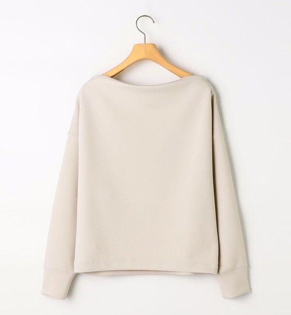 NOLLEY'S sophi「《セットアップ対応》ウォッシャブルボートネックライトダンボールプルオーバー」|Tシャツ・カットソー|