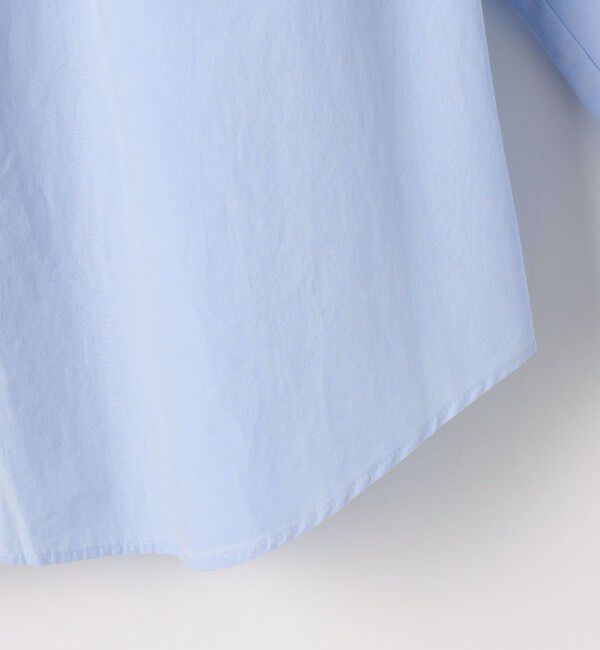 NOLLEY'S sophi「ウォッシャブルORGANICコットンフリルシャツブラウス」|シャツ・ブラウス|