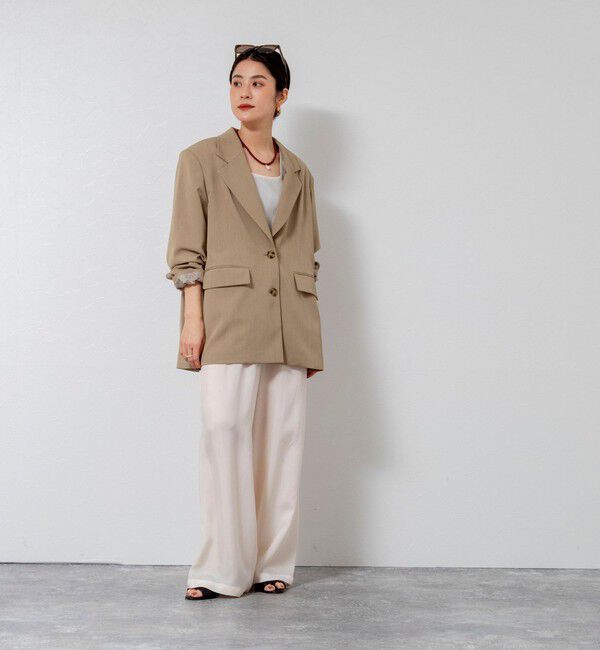 MAQWEL「【MAQWEL/マクウェル】オーバージャケット」|テーラードジャケット|