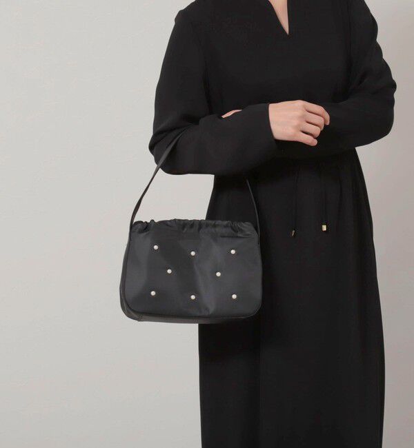 NOLLEY'S「タフタパールバッグ」|ハンドバッグ|