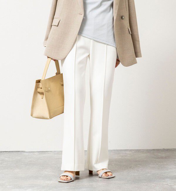 NOLLEY'S sophi「ウォッシャブルカットジョーゼットスリットパンツ」|その他|