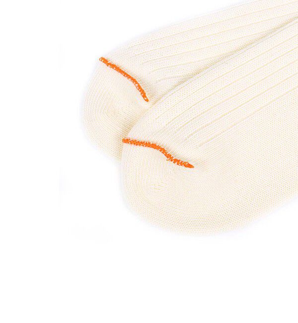 GLOSTER「【UNIVERSAL OVERALL】クルーソックス Vソックス」|ソックス|