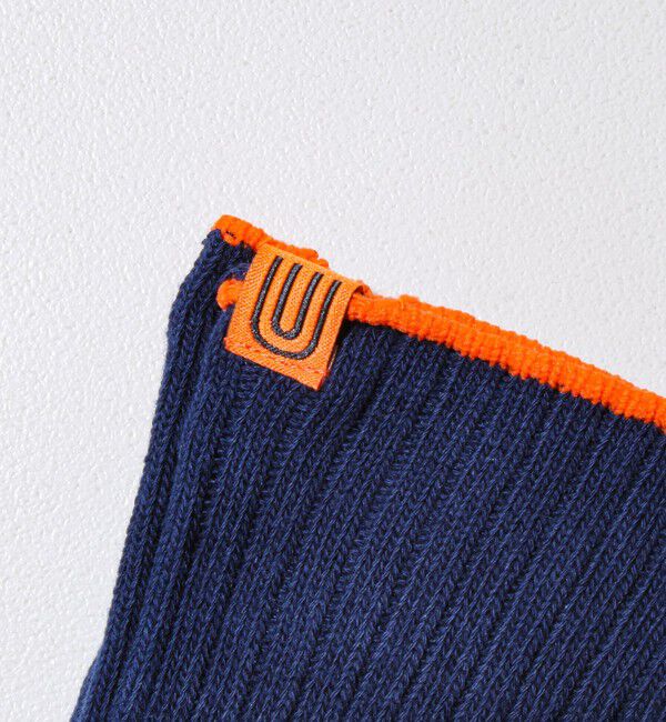 GLOSTER「【UNIVERSAL OVERALL】クルーソックス Vソックス」|ソックス|