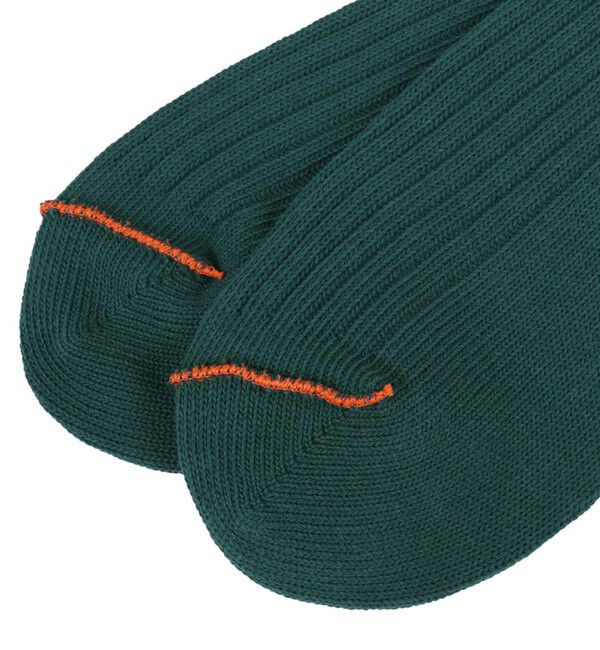 GLOSTER「【UNIVERSAL OVERALL】クルーソックス Vソックス」|ソックス|