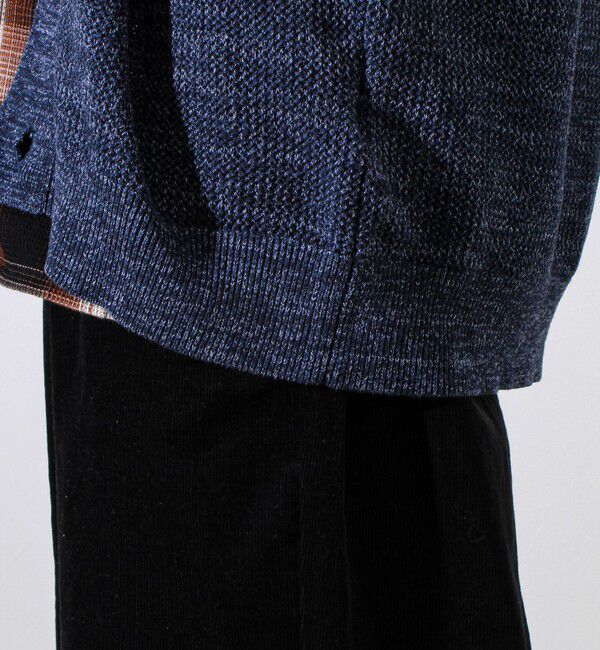 GLOSTER「【表情豊かな杢調】MIXニットカーディガン」|カーディガン|