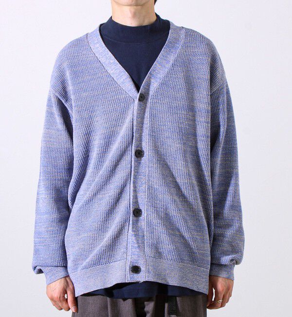 GLOSTER「【表情豊かな杢調】MIXニットカーディガン」|カーディガン|