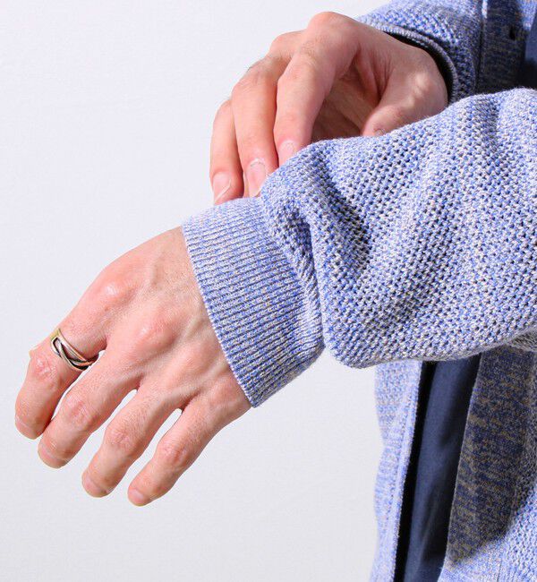GLOSTER「【表情豊かな杢調】MIXニットカーディガン」|カーディガン|
