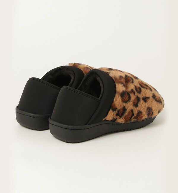 fredy emue「【MEI/メイ】２wayレオパードファーモックシューズ」|ローファー|