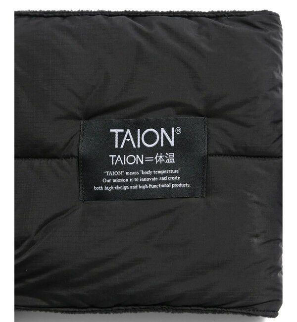 GLOSTER「【TAION/タイオン】ワーク ダウンマフラー」|マフラー|