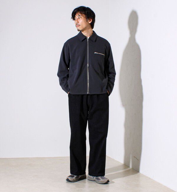 GLOSTER「【セットアップ対応】ウールライクジップジャケット」|ブルゾン・スタジャン|