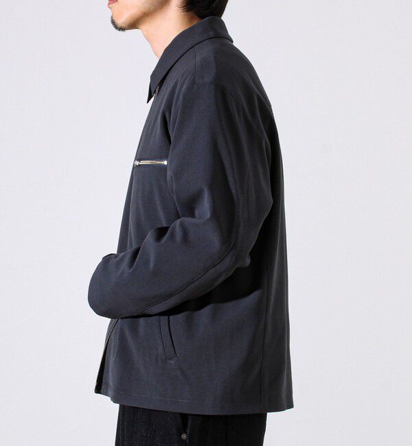 GLOSTER「【セットアップ対応】ウールライクジップジャケット」|ブルゾン・スタジャン|