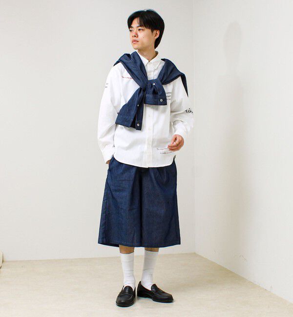 GLOSTER「【気分を上げるフレーズ】ポジティブメッセージシャツ パート2」|シャツ・ブラウス|