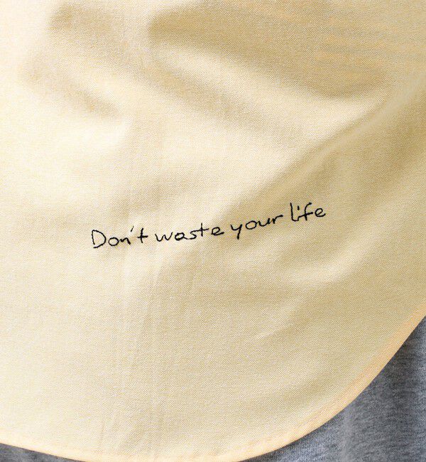 GLOSTER「【気分を上げるフレーズ】ポジティブメッセージシャツ パート2」|シャツ・ブラウス|