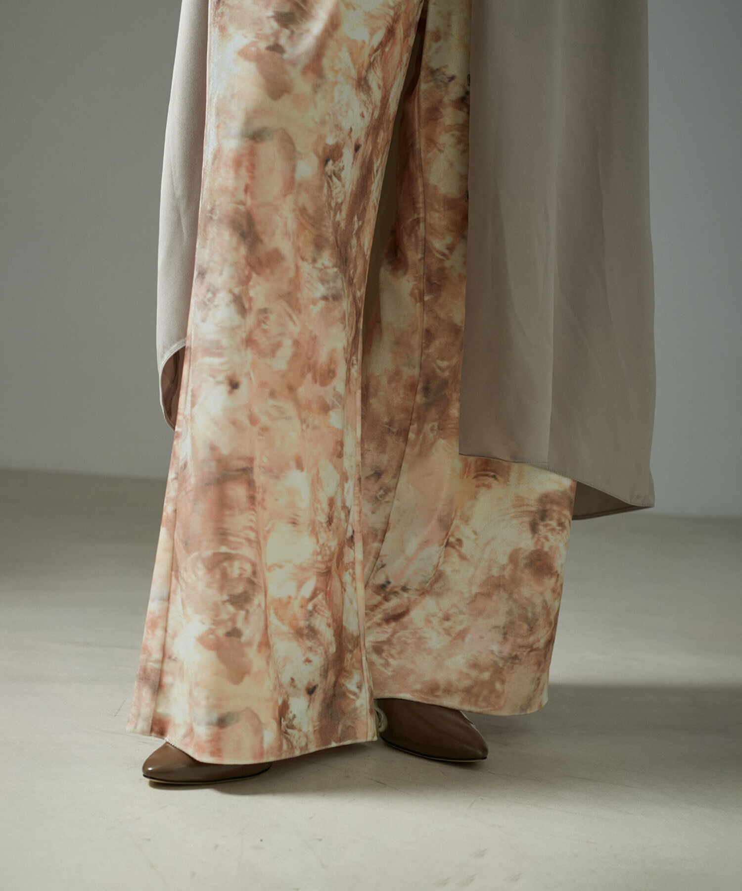 SALON adam et rope'「ストーンウッドプリントベロアパンツ」|その他|