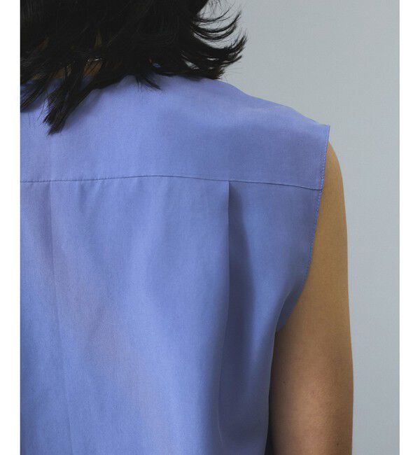 SALON adam et rope'「[25SS]GENTLE SILKジレ【セットアップ対応】」|ベスト・ジレ|