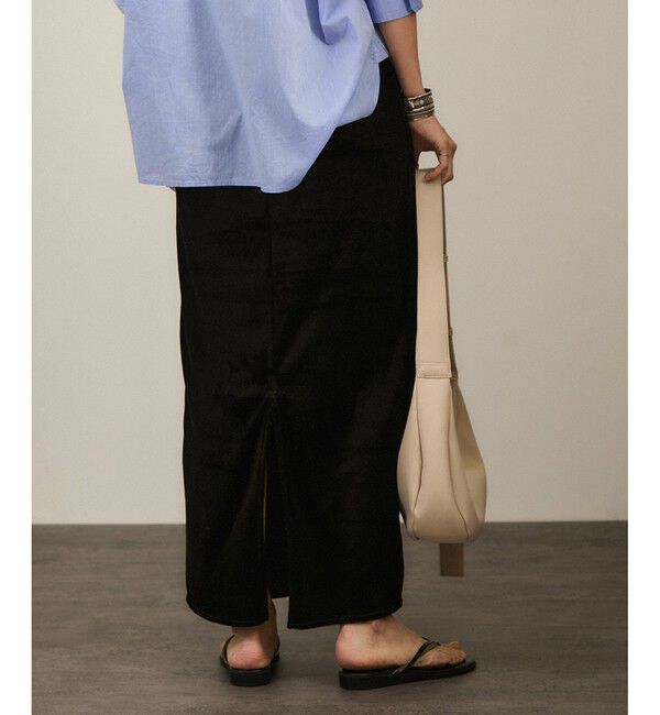 SALON adam et rope'「トリアセベロアナロースカート / セットアップ対応」|スカート|