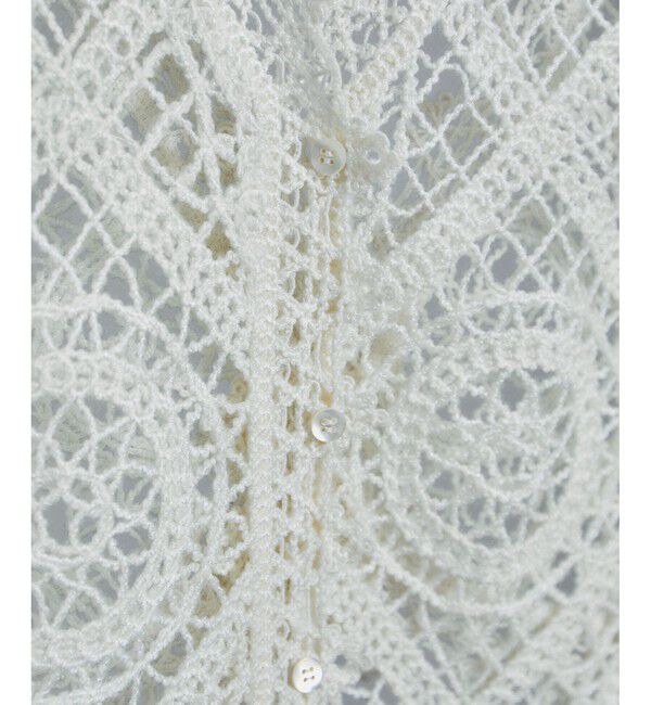 SALON adam et rope'「エンブロイダリーレースジレ」|ベスト・ジレ|