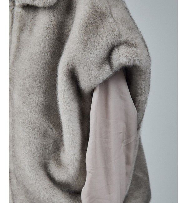 SALON adam et rope'「【WEB限定】グラデーションファージレ」|ベスト・ジレ|